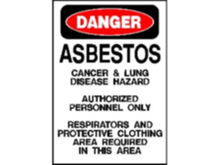 Sticker Custom Preview Image #117152 Signs Danger Signs Asbestos1