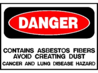 Sticker Custom Preview Image #117153 Signs Danger Signs Asbestos2