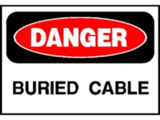 Sticker Custom Preview Image #117161 Signs Danger Signs Buried Cable