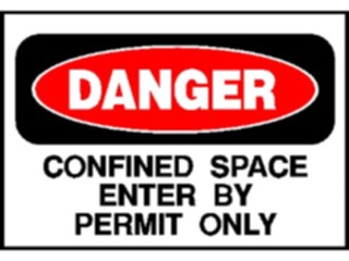 Sticker Custom Preview Image #117166 Signs Danger Signs Confined Space2