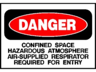 Sticker Custom Preview Image #117167 Signs Danger Signs Confined Space3