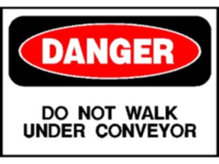 Sticker Custom Preview Image #117172 Signs Danger Signs Conveyor