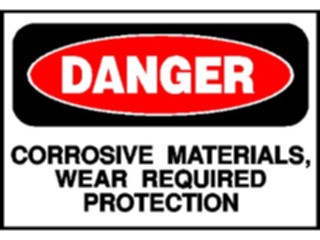 Sticker Custom Preview Image #117173 Signs Danger Signs Corrosive