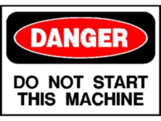 Sticker Custom Preview Image #117181 Signs Danger Signs Dont Start