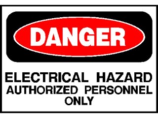 Sticker Custom Preview Image #117184 Signs Danger Signs Electrical Hazard