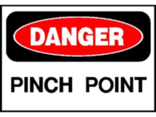 Sticker Custom Preview Image #117234 Signs Danger Signs Pinch Point