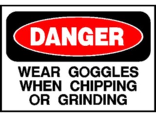 Sticker Custom Preview Image #117251 Signs Danger Signs Wear Goggles2