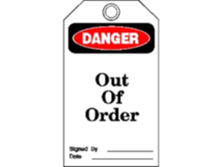 Sticker Custom Preview Image #117293 Signs Danger Tags Outof Order