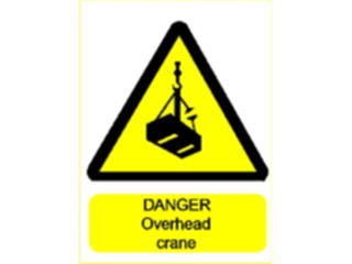 Sticker Custom Preview Image #117295 Signs Danger Tags Overhead Crane