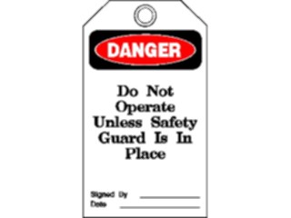 Sticker Custom Preview Image #117297 Signs Danger Tags Safety Guards