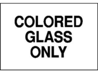 Sticker Custom Preview Image #117304 Signs Environmental Glass Colored