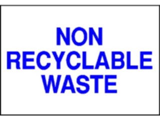 Sticker Custom Preview Image #117306 Signs Environmental Non Recyclable1