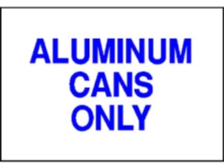 Sticker Custom Preview Image #117316 Signs Environmental Recyclable Cans2