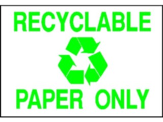 Sticker Custom Preview Image #117322 Signs Environmental Recyclable Paper2