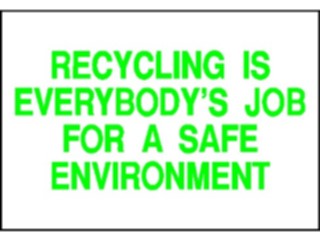 Sticker Custom Preview Image #117327 Signs Environmental Recycle01