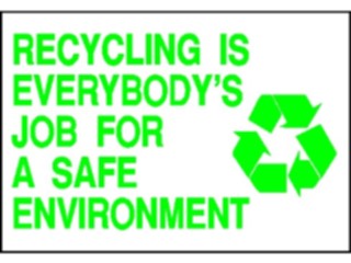 Sticker Custom Preview Image #117330 Signs Environmental Recycle04