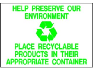 Sticker Custom Preview Image #117332 Signs Environmental Recycle06