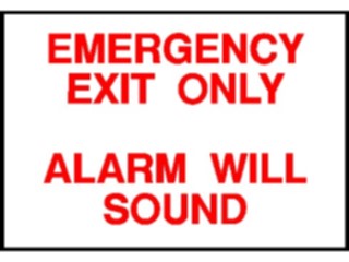 Sticker Custom Preview Image #117347 Signs Exit Signs Emergency Exit3