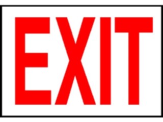 Sticker Custom Preview Image #117349 Signs Exit Signs Exit1