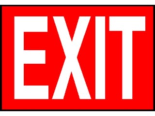 Sticker Custom Preview Image #117350 Signs Exit Signs Exit2