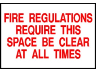 Sticker Custom Preview Image #117361 Signs Exit Signs Keep Clear