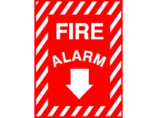 Sticker Custom Preview Image #117379 Signs Fire Signs Fire Alarm1