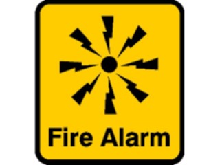 Sticker Custom Preview Image #117380 Signs Fire Signs Fire Alarm2