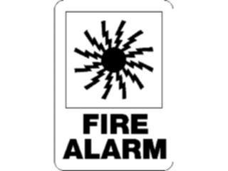 Sticker Custom Preview Image #117385 Signs Fire Signs Fire Alarm7