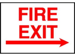 Sticker Custom Preview Image #117391 Signs Fire Signs Fire Exit