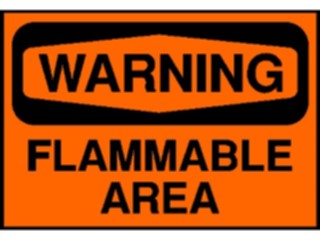 Sticker Custom Preview Image #117418 Signs Fire Signs Flammable Area