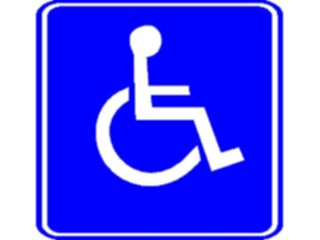 Sticker Custom Preview Image #117434 Signs Handicapped General1