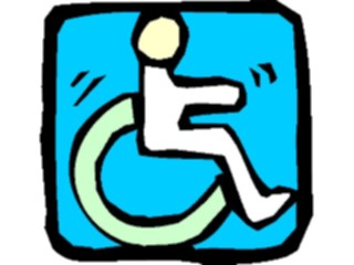 Sticker Custom Preview Image #117438 Signs Handicapped General5