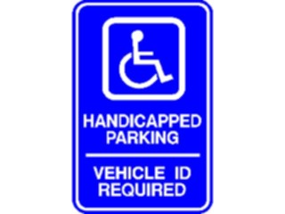 Sticker Custom Preview Image #117446 Signs Handicapped Parking6