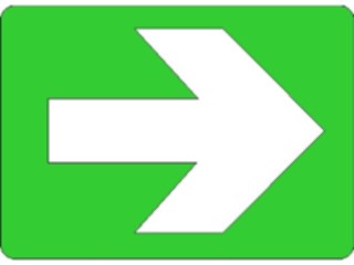 Sticker Custom Preview Image #117455 Signs Handicapped Right Arrow1