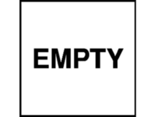 Sticker Custom Preview Image #117485 Signs Hazmat Empty