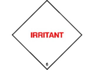 Sticker Custom Preview Image #117492 Signs Hazmat Irritant1