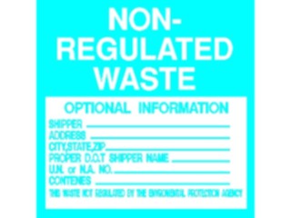 Sticker Custom Preview Image #117496 Signs Hazmat Non Regulated