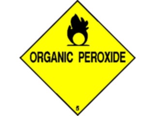 Sticker Custom Preview Image #117498 Signs Hazmat Organic Peroxide