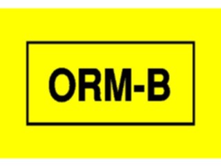 Sticker Custom Preview Image #117500 Signs Hazmat O R M B