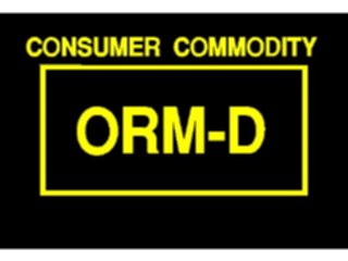 Sticker Custom Preview Image #117503 Signs Hazmat O R M D