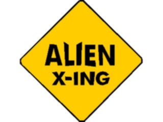 Sticker Custom Preview Image #117528 Signs Humorous Alien X Ing