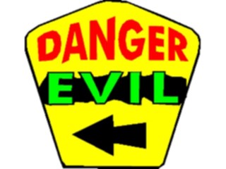 Sticker Custom Preview Image #117547 Signs Humorous Danger Evil