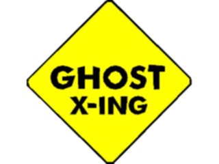 Sticker Custom Preview Image #117566 Signs Humorous Ghost X Ing