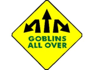Sticker Custom Preview Image #117567 Signs Humorous Goblins All Over