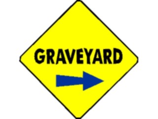 Sticker Custom Preview Image #117568 Signs Humorous Graveyard1
