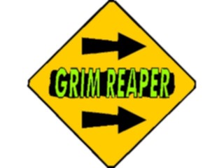 Sticker Custom Preview Image #117570 Signs Humorous Grim Reaper1