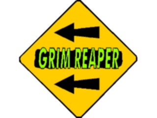 Sticker Custom Preview Image #117571 Signs Humorous Grim Reaper2