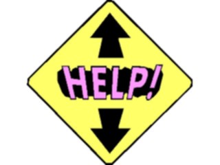 Sticker Custom Preview Image #117580 Signs Humorous Help