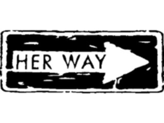 Sticker Custom Preview Image #117581 Signs Humorous Her Way