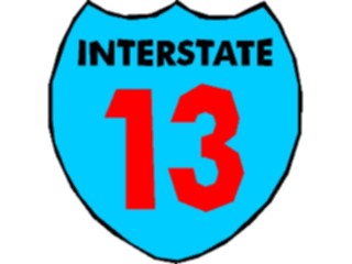 Sticker Custom Preview Image #117586 Signs Humorous Interstate13